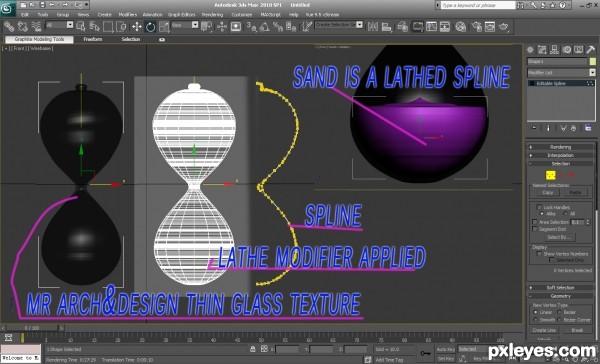 Creation of Heavy Grains and Hollow Points: Step 1