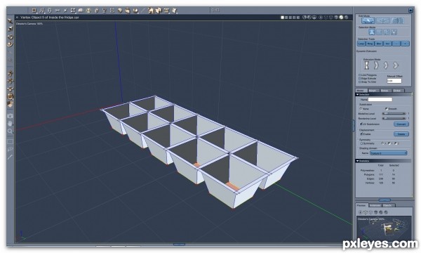 Creation of Inside the freezer compartment.: Step 39