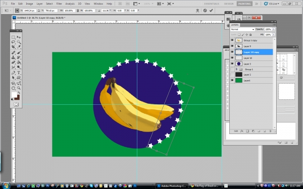 Creation of Banana Republic: Step 4