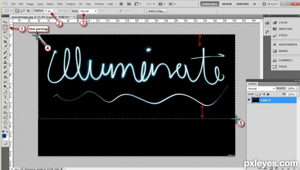 Creation of Illuminator: Step 1