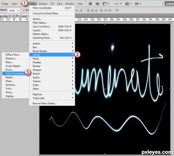 Creation of Illuminator: Step 4