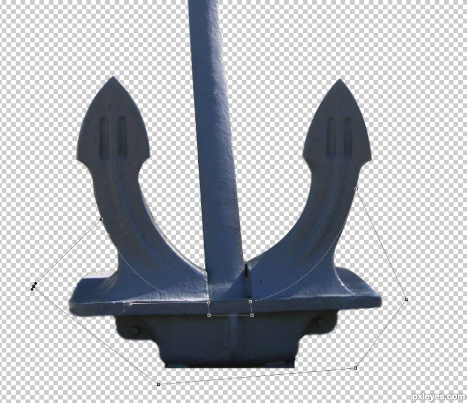 Creation of Inflatable Anchor: Step 2