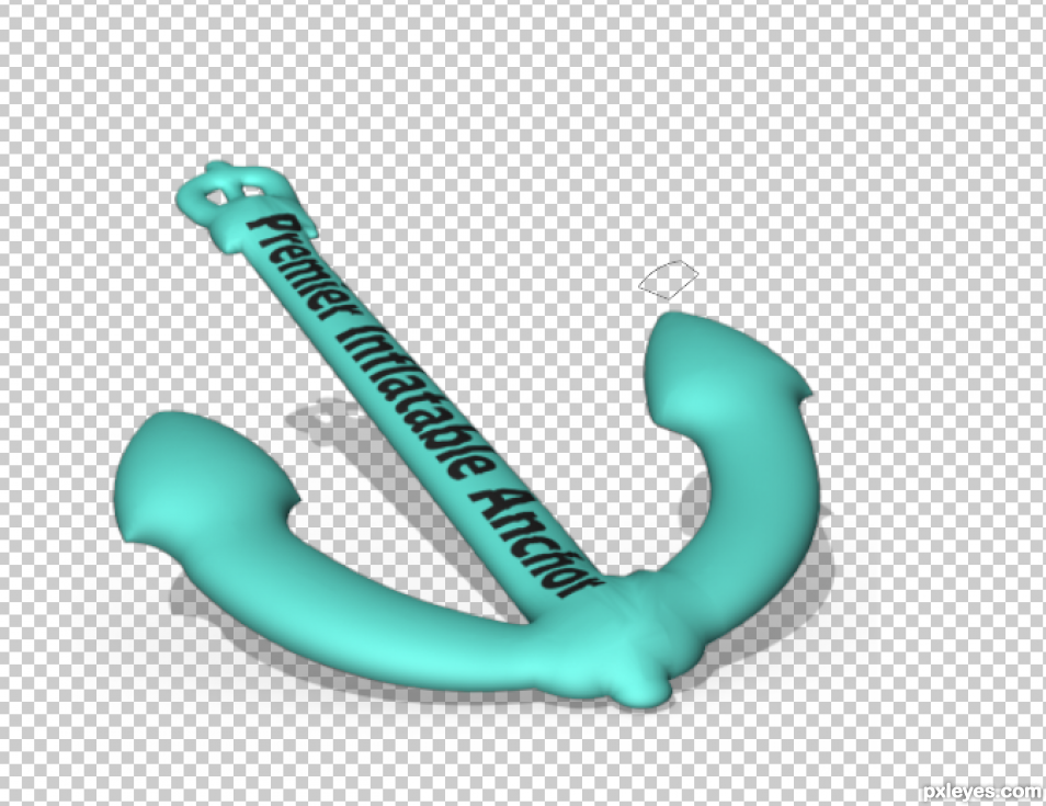 Creation of Inflatable Anchor: Step 8