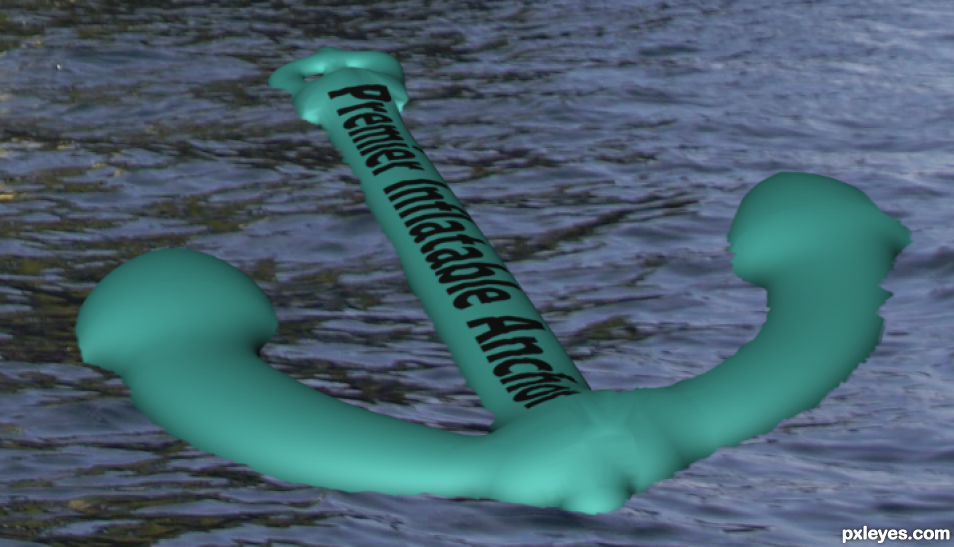 Creation of Inflatable Anchor: Step 10