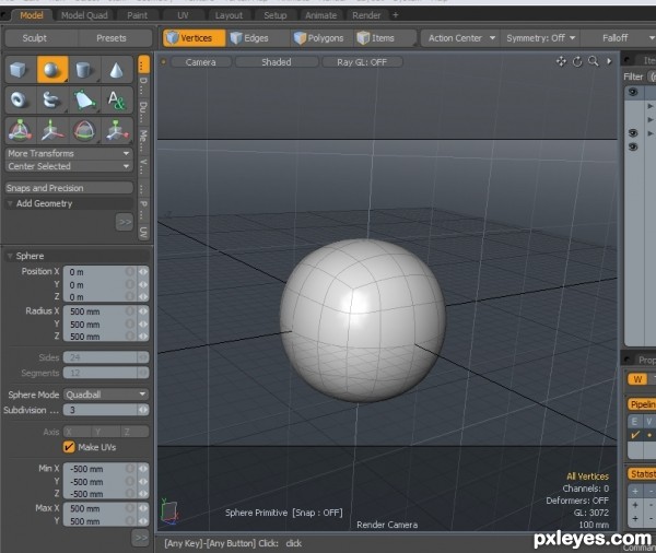 Creation of Stone Equilibrium: Step 1