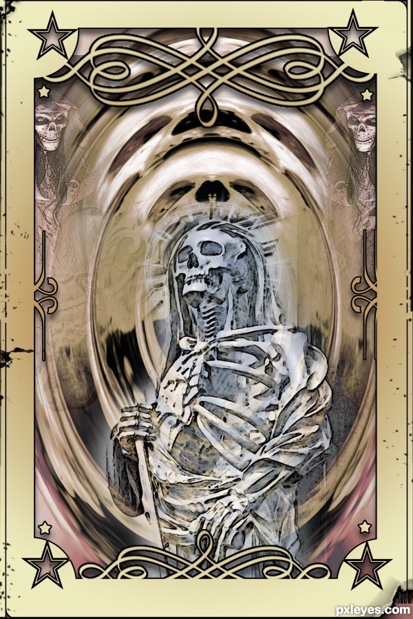 Creation of Death Card: Step 6