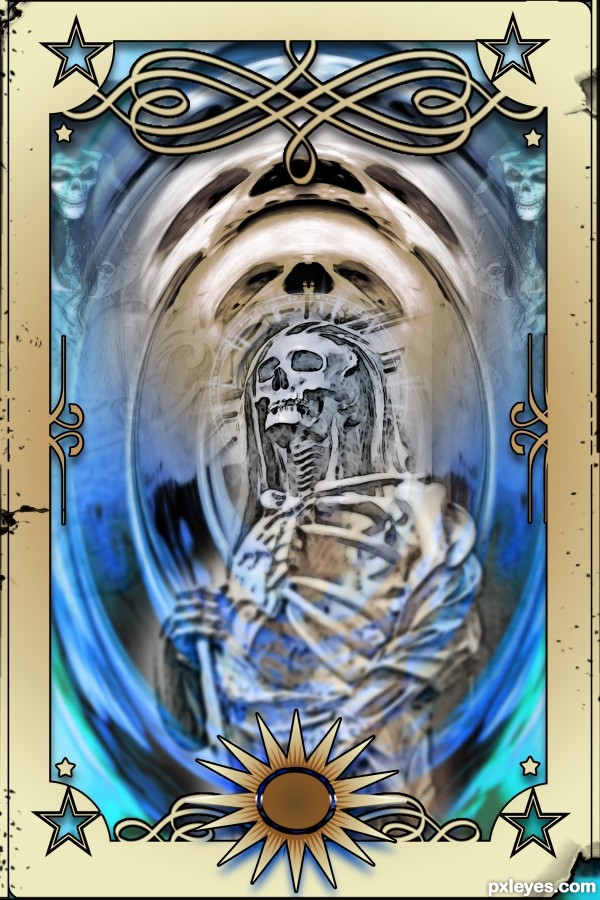 Creation of Death Card: Step 7