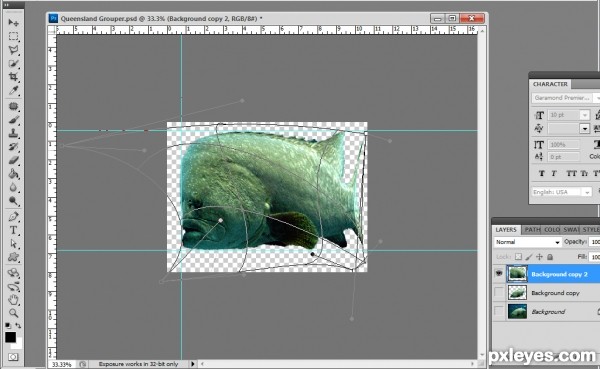 Creation of Square Grouper Fishing Charters: Step 1