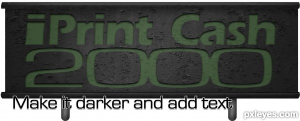 Creation of iPrint Cash 2000: Step 9