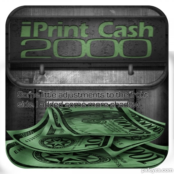 Creation of iPrint Cash 2000: Step 11