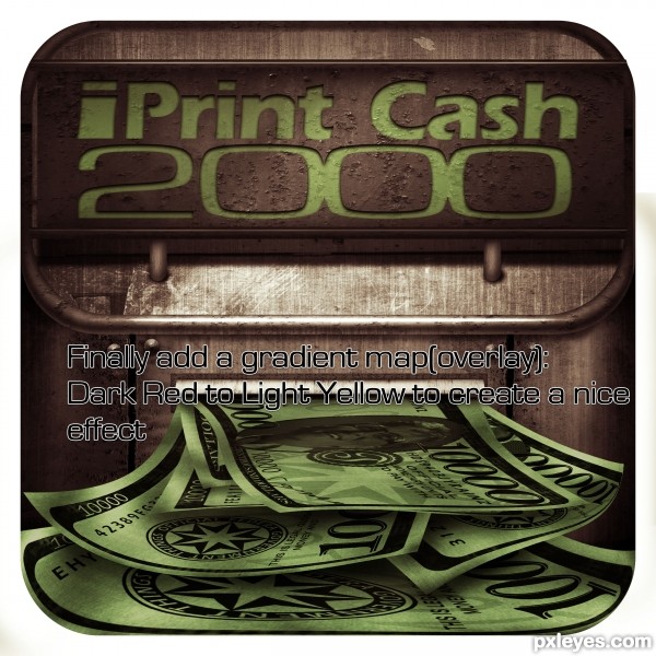 Creation of iPrint Cash 2000: Step 12