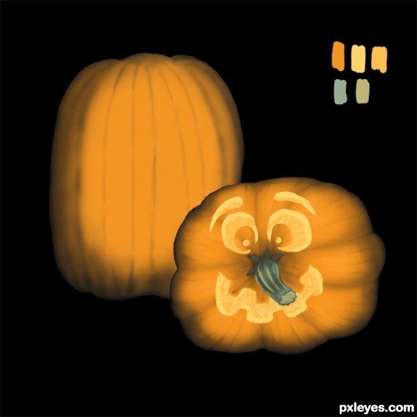 Creation of Pun'kin Pals: Step 5