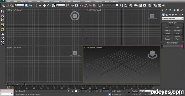 Creation of Stereoscopic 3D View: Step 1