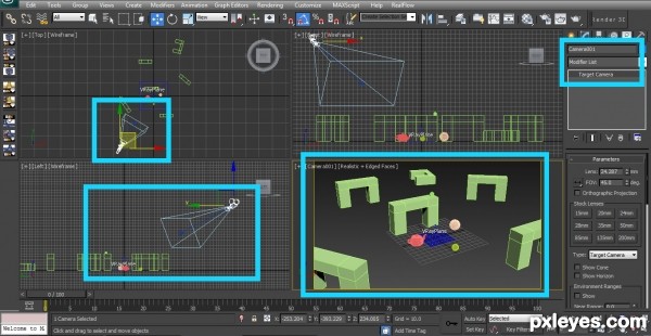 Creation of Stereoscopic 3D View: Step 9