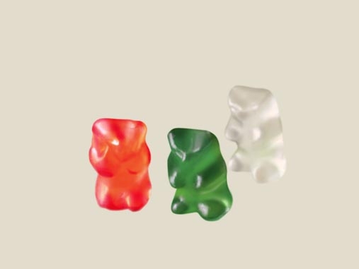 Creation of jelly bears: Step 2