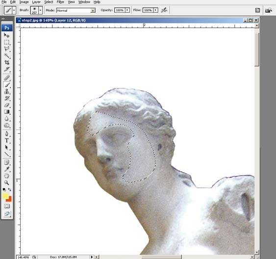 Creation of Jelly Venus de Milo: Step 10