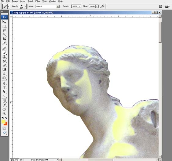 Creation of Jelly Venus de Milo: Step 11