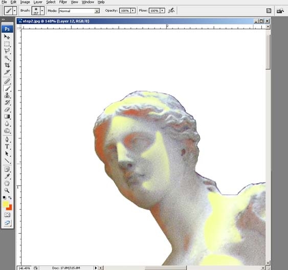 Creation of Jelly Venus de Milo: Step 12