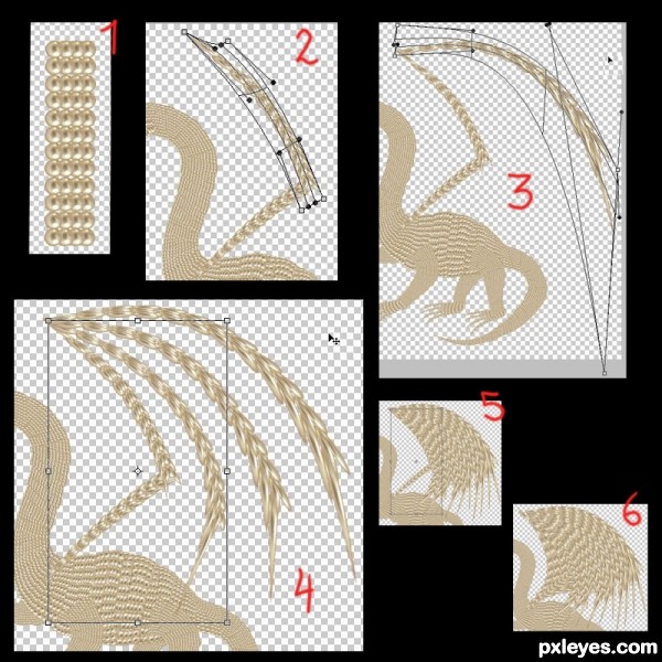 Creation of The Armored Dragon: Step 4