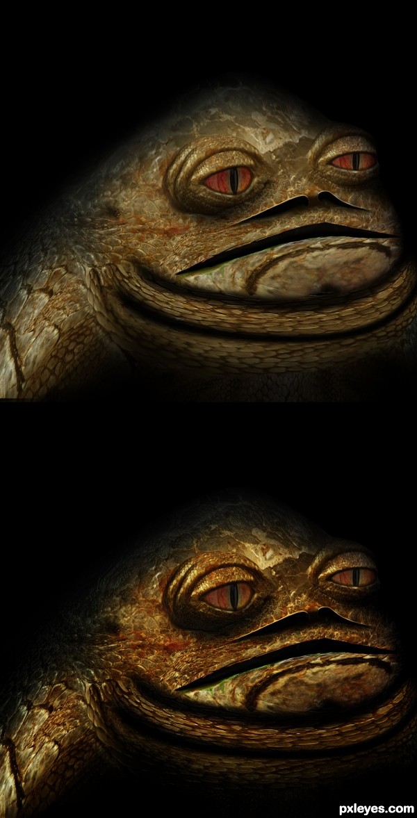 Creation of Jabba!!: Step 7