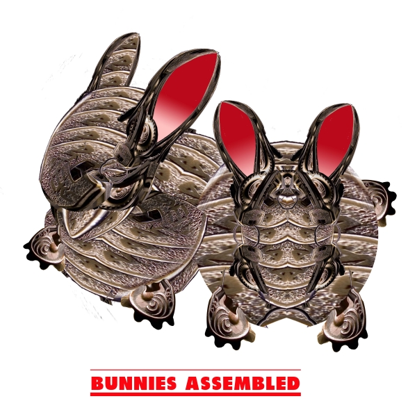 Creation of Set of Key Bunnies: Step 4