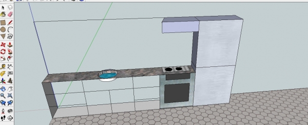 Creation of my ideal kitchen: Step 2