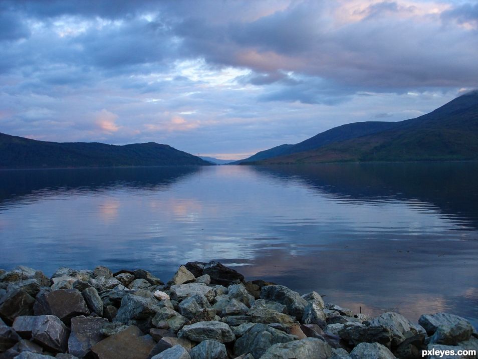 Evening in Scotland