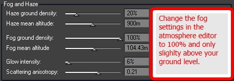 Creation of Mountains and water: Step 6