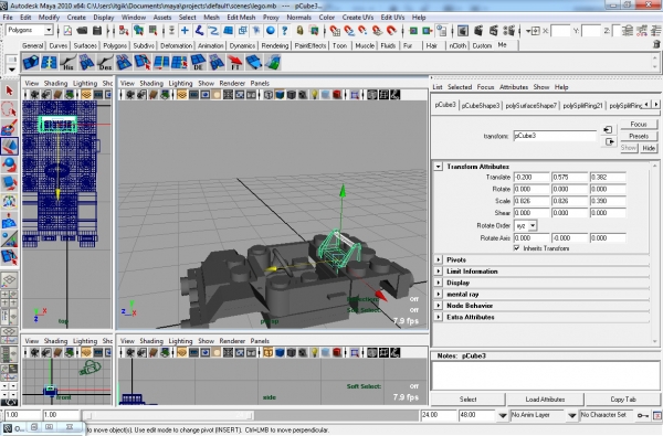 Creation of Police Car: Step 6