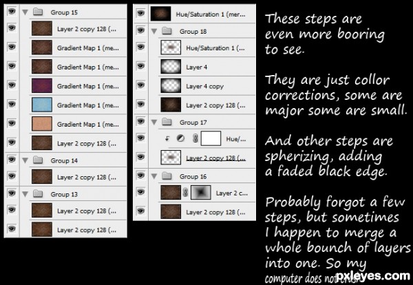 Creation of Focus: Step 8