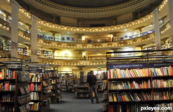 Creation of El Ateneo - One of the most beautiful libraries around the world: Step 1