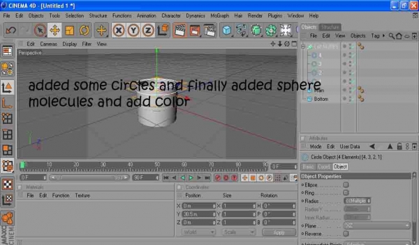 Creation of Paint Molecules: Step 2