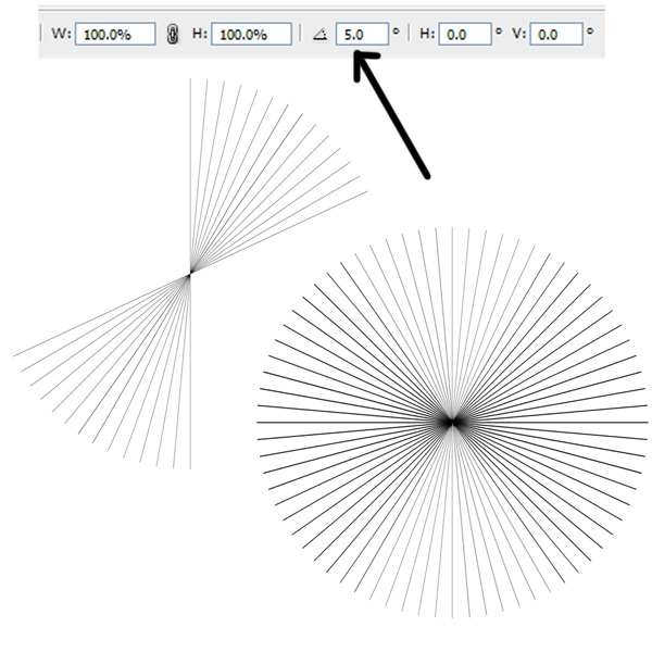 Creation of geometric: Step 1