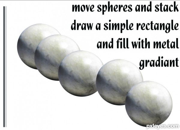 Creation of Binding Newton's Cradle: Step 2