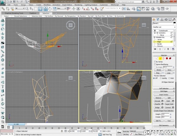 Creation of Sabertooth: Step 4