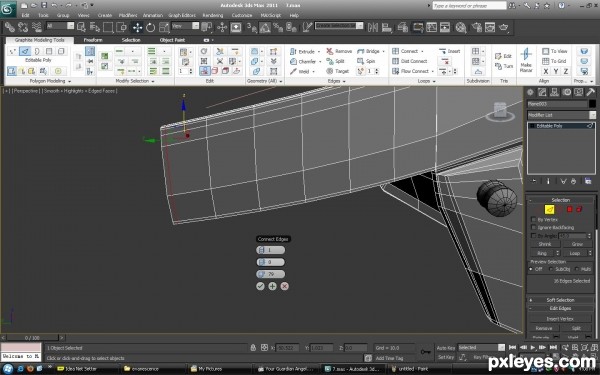 Creation of gladiator mask: Step 10