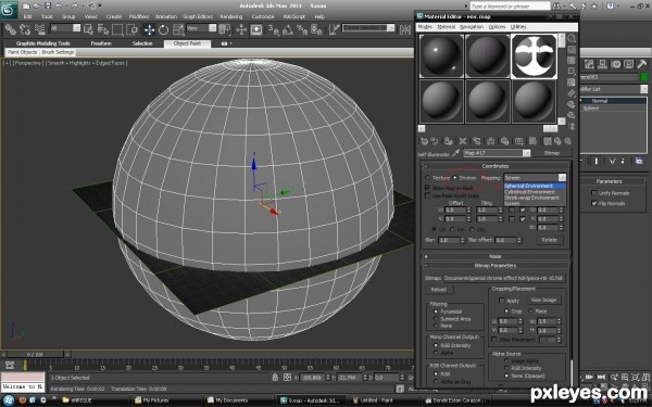 Creation of gladiator mask: Step 22