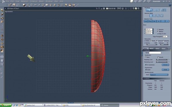 Creation of Parade of the masks: Step 4