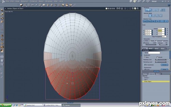 Creation of Parade of the masks: Step 10