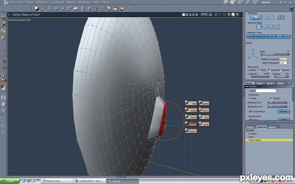 Creation of Parade of the masks: Step 20