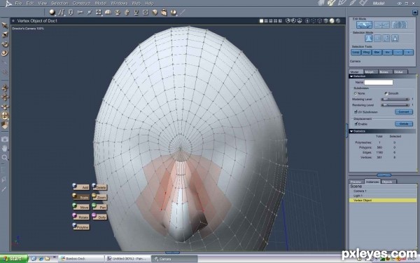 Creation of Parade of the masks: Step 27