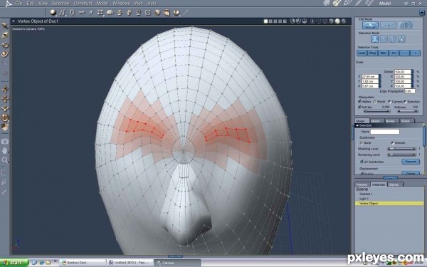 Creation of Parade of the masks: Step 28