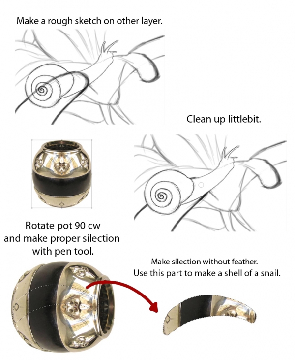 Creation of Golden Lightship: Step 2