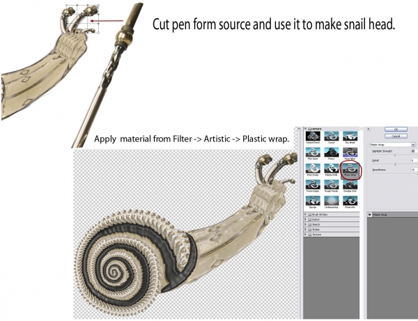 Creation of Golden Lightship: Step 23