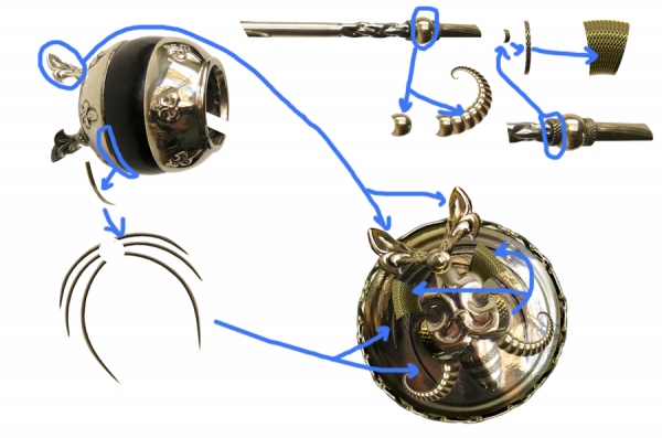 Creation of Pendant: Step 6