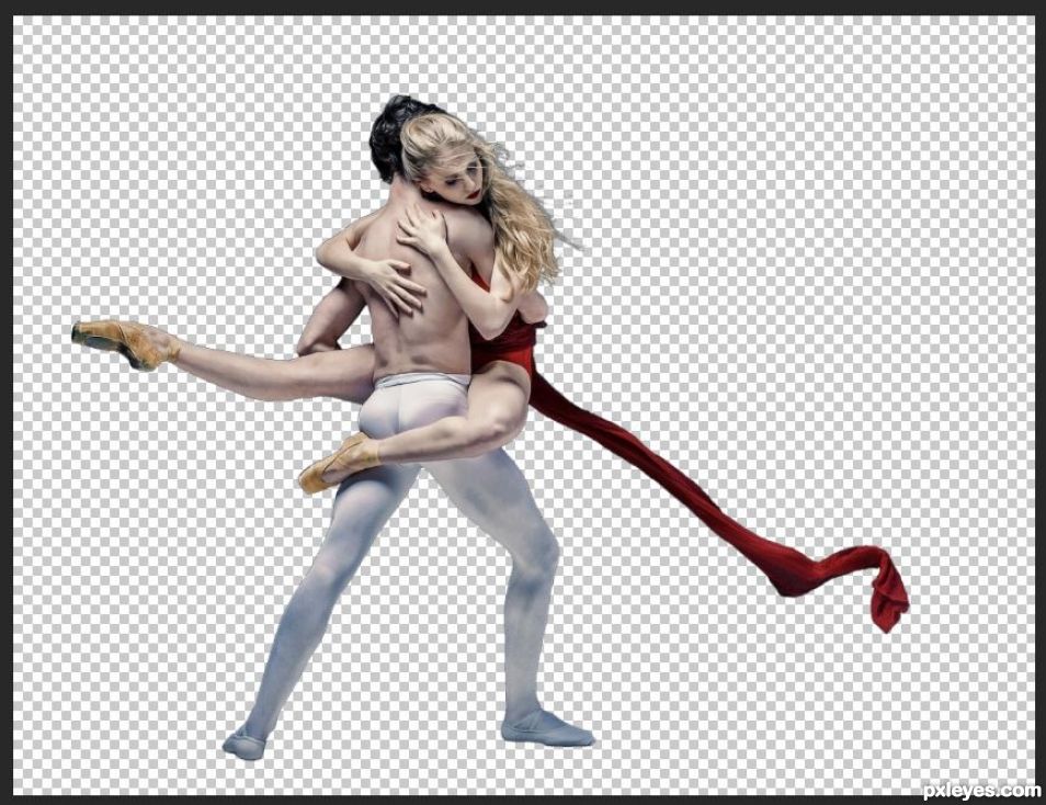 Creation of Hot Dancing: Step 1