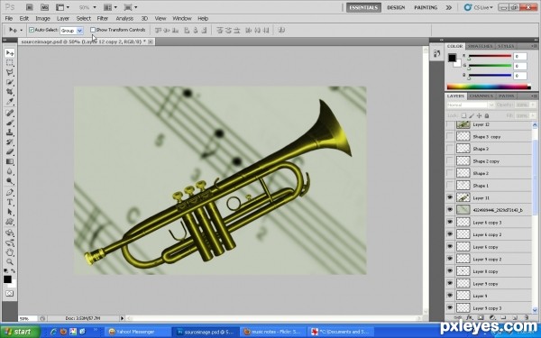 Creation of Trumpet: Step 8