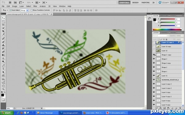 Creation of Trumpet: Step 9