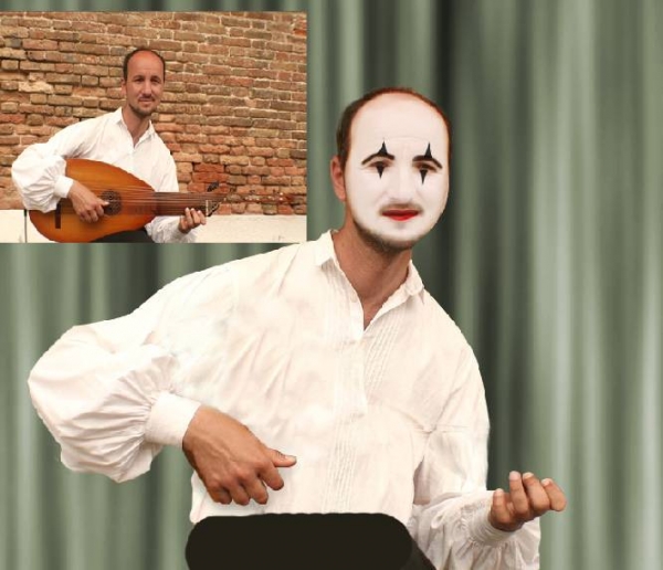 Creation of Mime Guitarist: Step 1