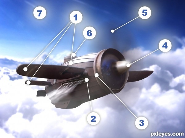 Creation of Steampunk aircraft: Step 1